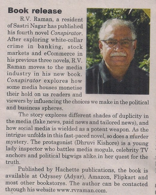 Conspirator Adyar Times - Cropped